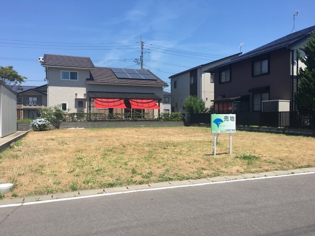 村上市松原町二丁目　売地