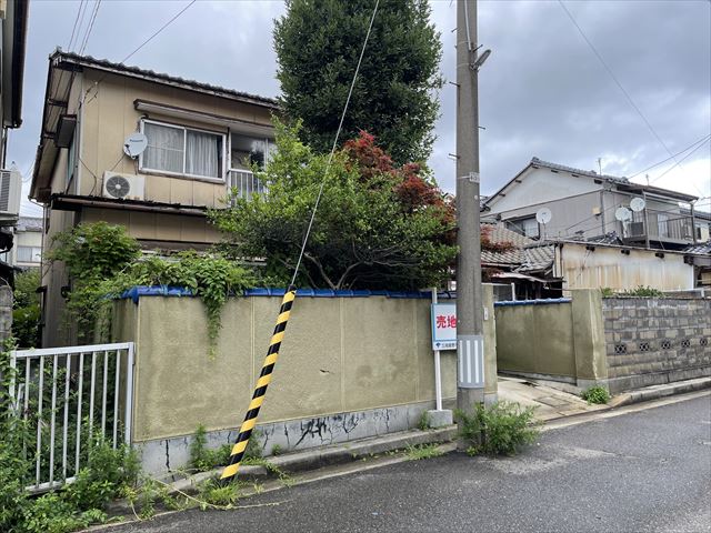 東区桃山町一丁目　売地