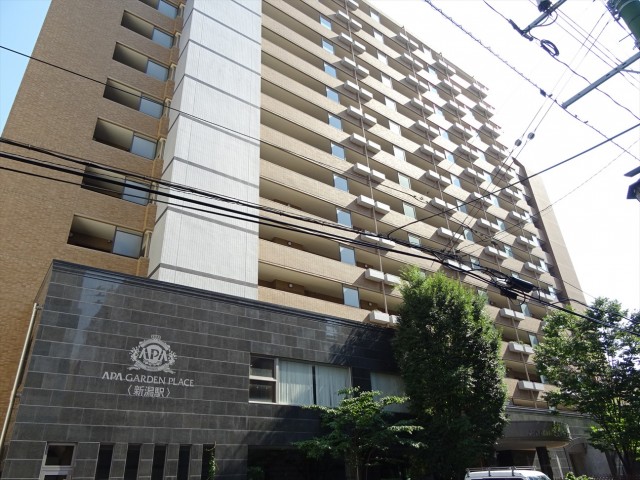 アパガーデンプレイス新潟駅 210号室　開放感あふれる、広々としたルーフバルコニー (約38㎡) 付♪